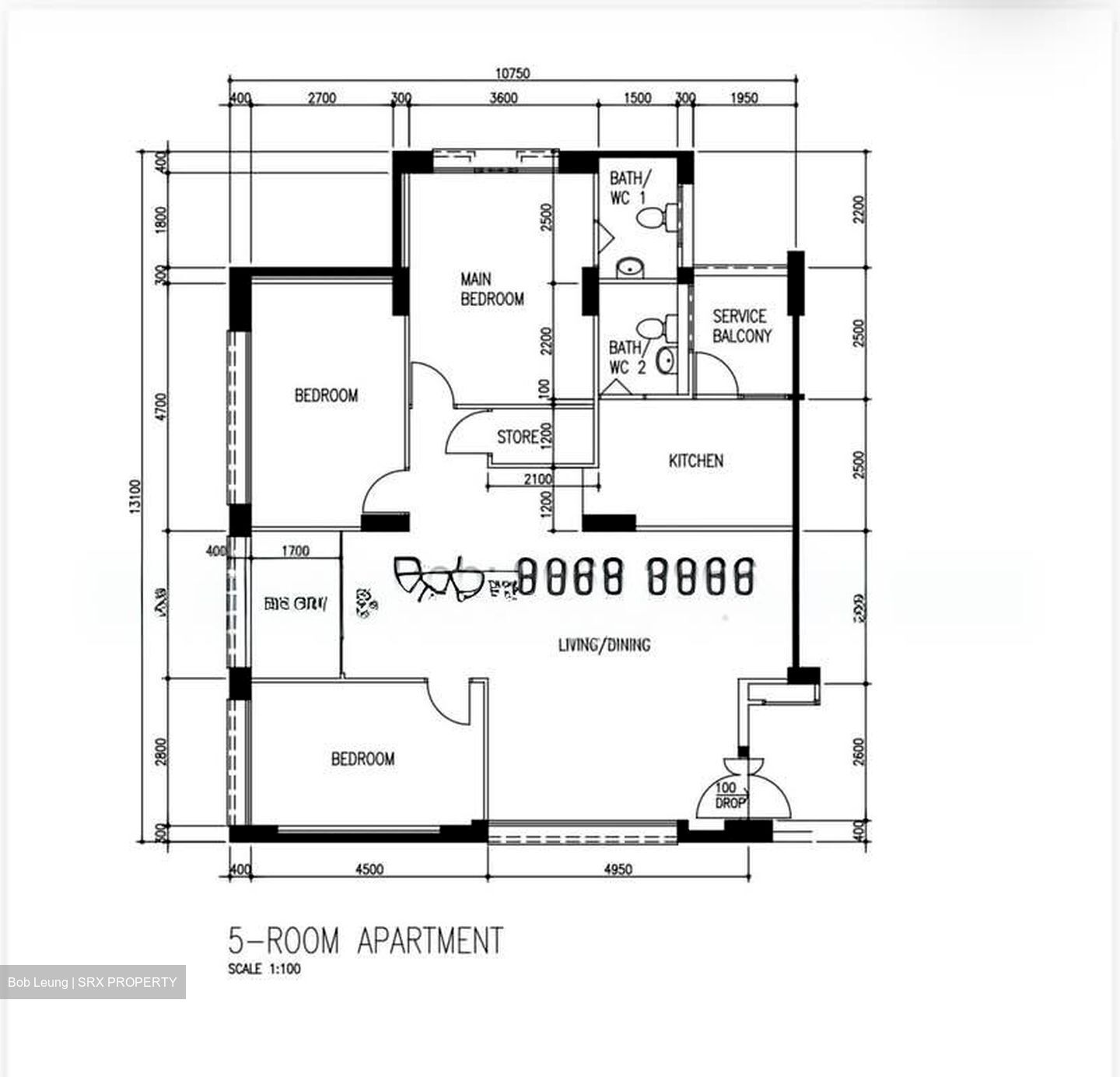 Blk 602 Woodlands Drive 42 (Woodlands), HDB 5 Rooms #592951781
